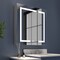 Boost-M1 Light Medicine Cabinet 28W X 30H Recessed Surface Mount Aluminum Mirror Adjusted Shelves